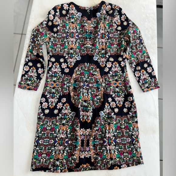 Nicole Miller Jewel Patterned Dress - Picture 3 of 3